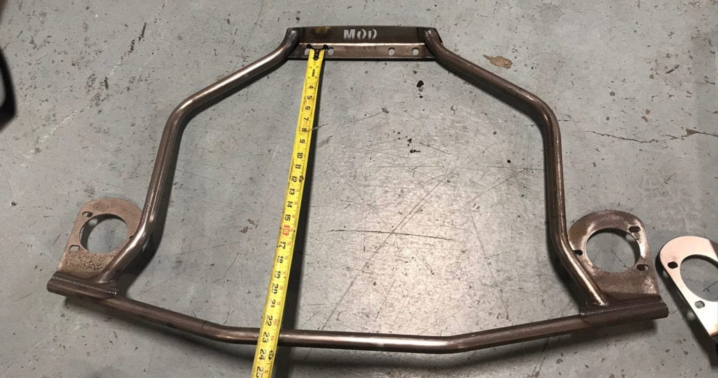 6470 Mustang MOD High Offset Shock Tower Brace Mike Maier Inc